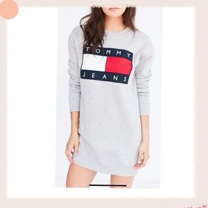 90’s Logo Sweatshirt mini dress